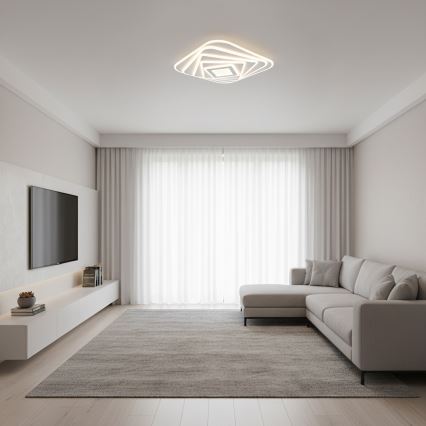 Brilagi - LED prigušiva plafonska lampa MODERN LED/210W/230V 3000-6000K 55x55 cm + daljinski upravljač