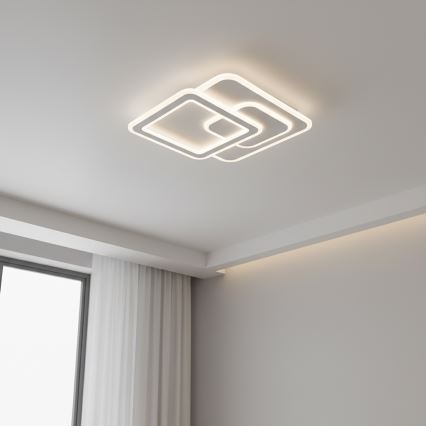 Brilagi - LED prigušiva plafonska lampa MODERN LED/80W/230V 2700-6500K 52,5x52,5 cm + daljinski upravljač
