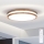 Brilagi - LED prigušiva stropna svetiljka MOLINA LED/48W/230V 3000-6500K hrast prečnika 38 cm + daljinski upravljač