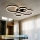 Brilagi - LED prigušiva stropna svetiljka ORBITS LED/49W/230V 3000-6000K 50x65 cm + daljinsko upravljanje