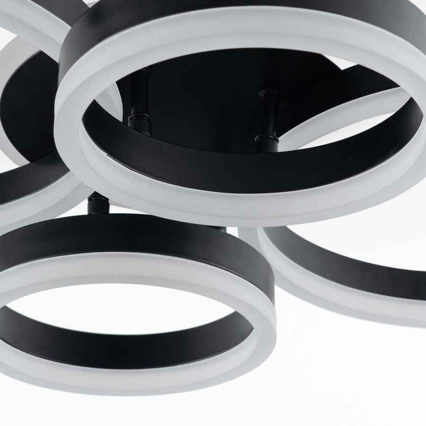 Brilagi - LED prigušiva stropna svetiljka ORBITS LED/49W/230V 3000-6000K 50x65 cm + daljinsko upravljanje