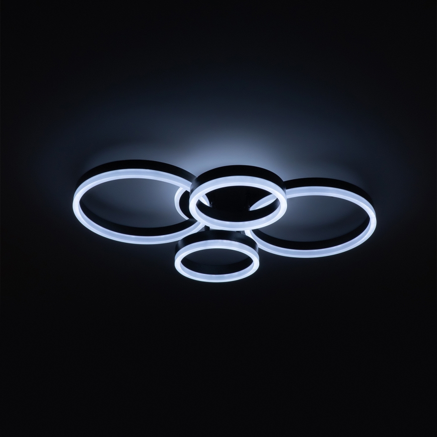 Brilagi - LED prigušiva stropna svetiljka ORBITS LED/49W/230V 3000-6000K 50x65 cm + daljinsko upravljanje
