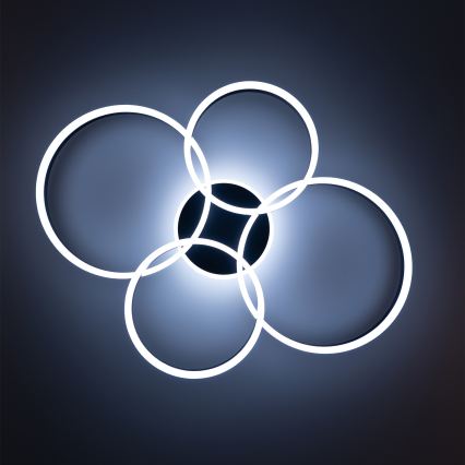 Brilagi - prigušiva stropna LED svetiljka ORBITS LED/52W/230V 3000-6000K 68x89 cm+ daljinski upravljač