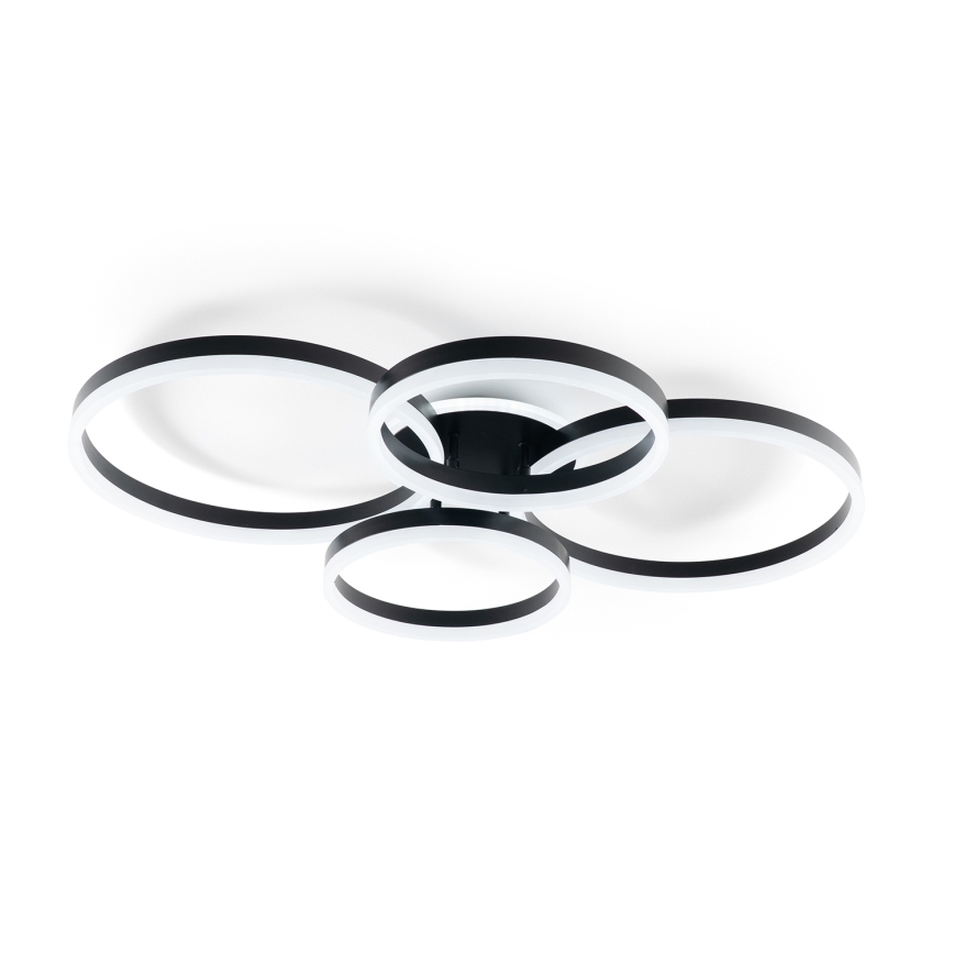 Brilagi - prigušiva stropna LED svetiljka ORBITS LED/52W/230V 3000-6000K 68x89 cm+ daljinski upravljač