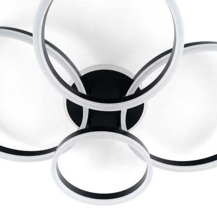 Brilagi - prigušiva stropna LED svetiljka ORBITS LED/52W/230V 3000-6000K 68x89 cm+ daljinski upravljač