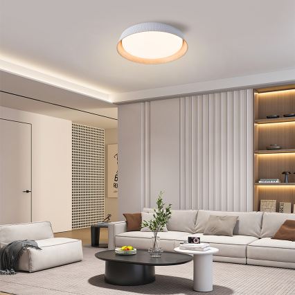 Brilagi - LED prigušiva stropna svetiljka ORINO LED/54W/230V 3000-6000K bela, prečnik 43 cm + daljinski upravljač