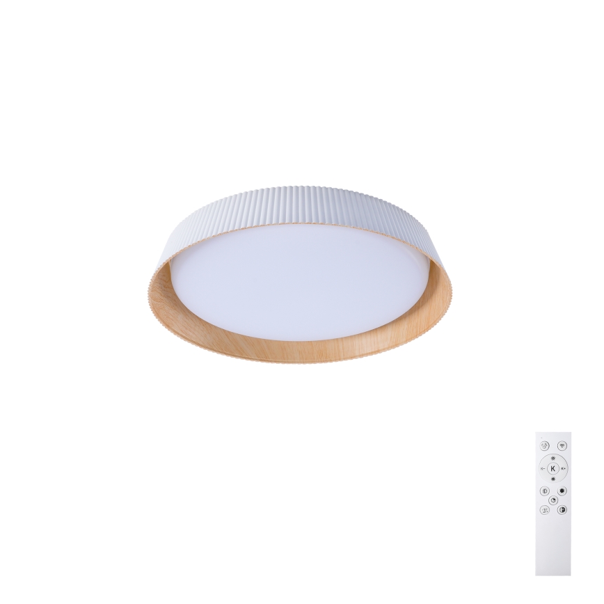 Brilagi - LED prigušiva stropna svetiljka ORINO LED/54W/230V 3000-6000K bela, prečnik 43 cm + daljinski upravljač