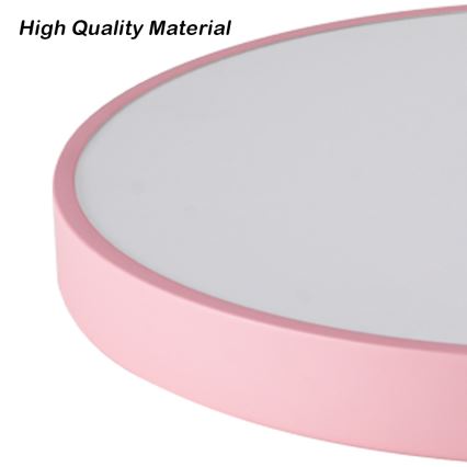 Brilagi - LED prigušiva plafonska svetiljka POOL LED/60W/230V 3000-6000K prečnik 50 cm ružičasta + daljinski upravljač