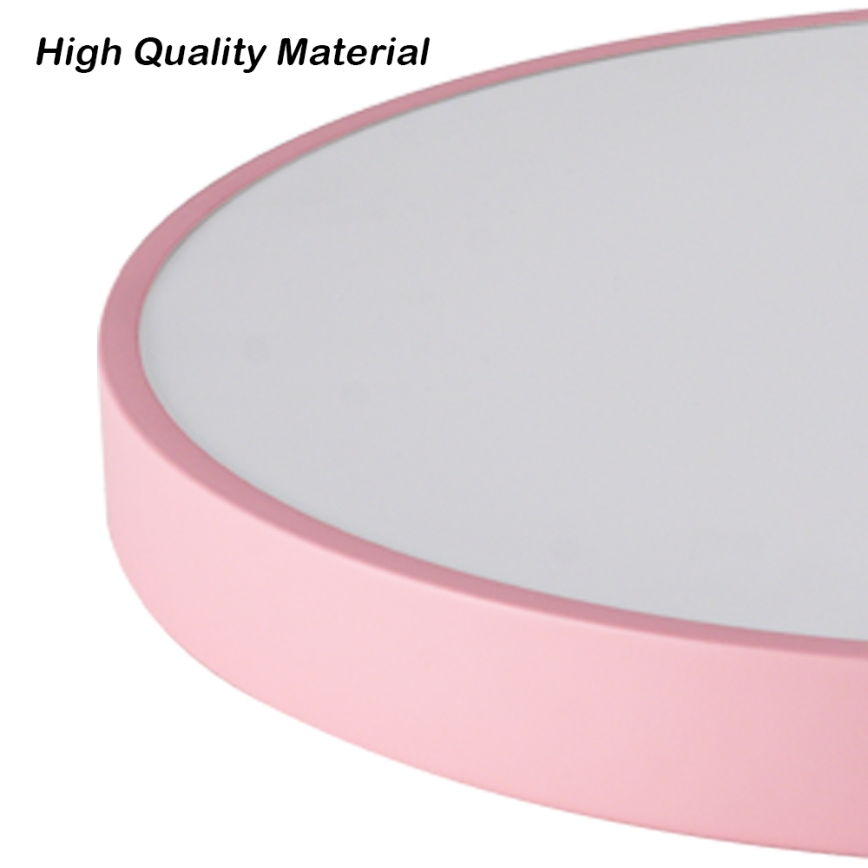 Brilagi - LED prigušiva plafonska svetiljka POOL LED/60W/230V 3000-6000K prečnik 50 cm ružičasta + daljinski upravljač