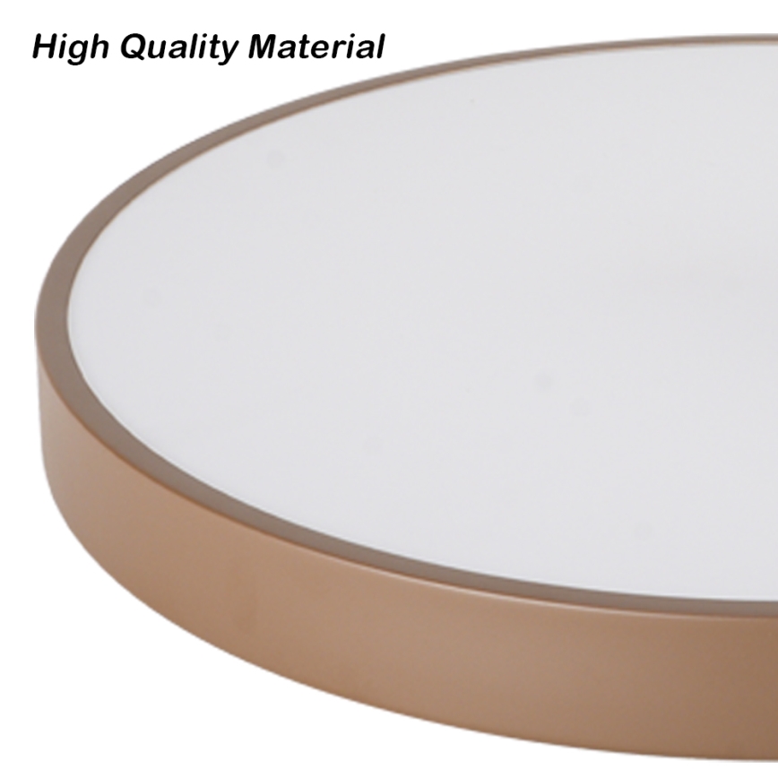 Brilagi - LED prigušiva stropno svetlo POOL LED/60W/230V 3000-6000K prečnik 60 cm braon + daljinski upravljač