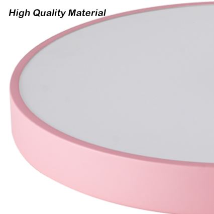 Brilagi - LED prigušiva stropna svetiljka POOL LED/60W/230V 3000-6000K prečnik 60 cm ružičasta + daljinski upravljač