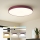 Brilagi - LED prigušiva stropna svetiljka POOL LED/60W/230V 3000-6000K prečnik 60 cm bordo + daljinski upravljač