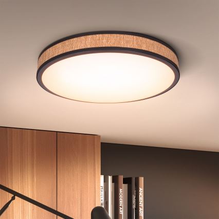 Brilagi - LED prigušiva plafonska svetiljka ROSA LED/48W/230V 3000-6500K prečnik 38 cm + daljinski upravljač