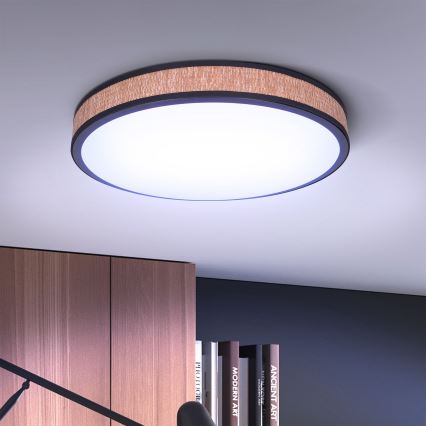 Brilagi - LED prigušiva plafonska svetiljka ROSA LED/48W/230V 3000-6500K prečnik 38 cm + daljinski upravljač