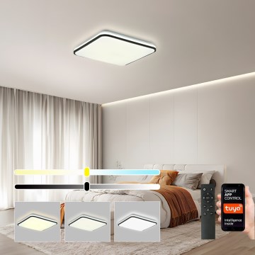 Brilagi - LED prigušiva stropna svetiljka SMART LED/24W/230V 43x43 cm 3000-6000K Wi-Fi Tuya Beacon + daljinski upravljač
