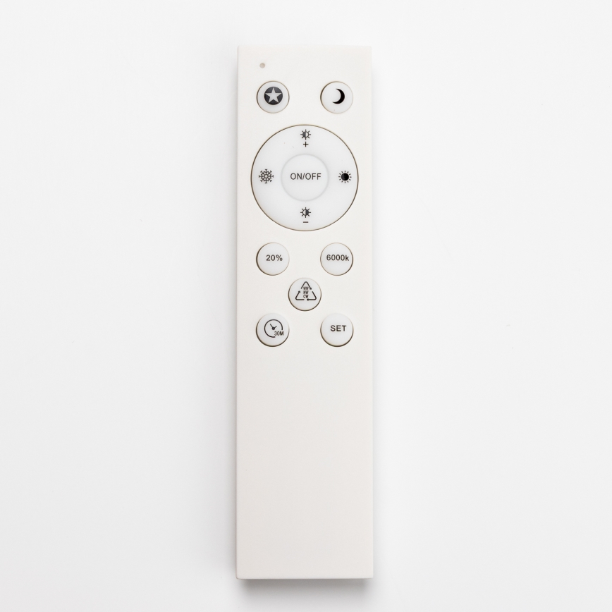 Brilagi - LED prigušiva plafonska svetiljka SMART LED/36W/230V 53x53 cm 3000-6000K Wi-Fi Tuya Beacon + daljinsko upravljanje