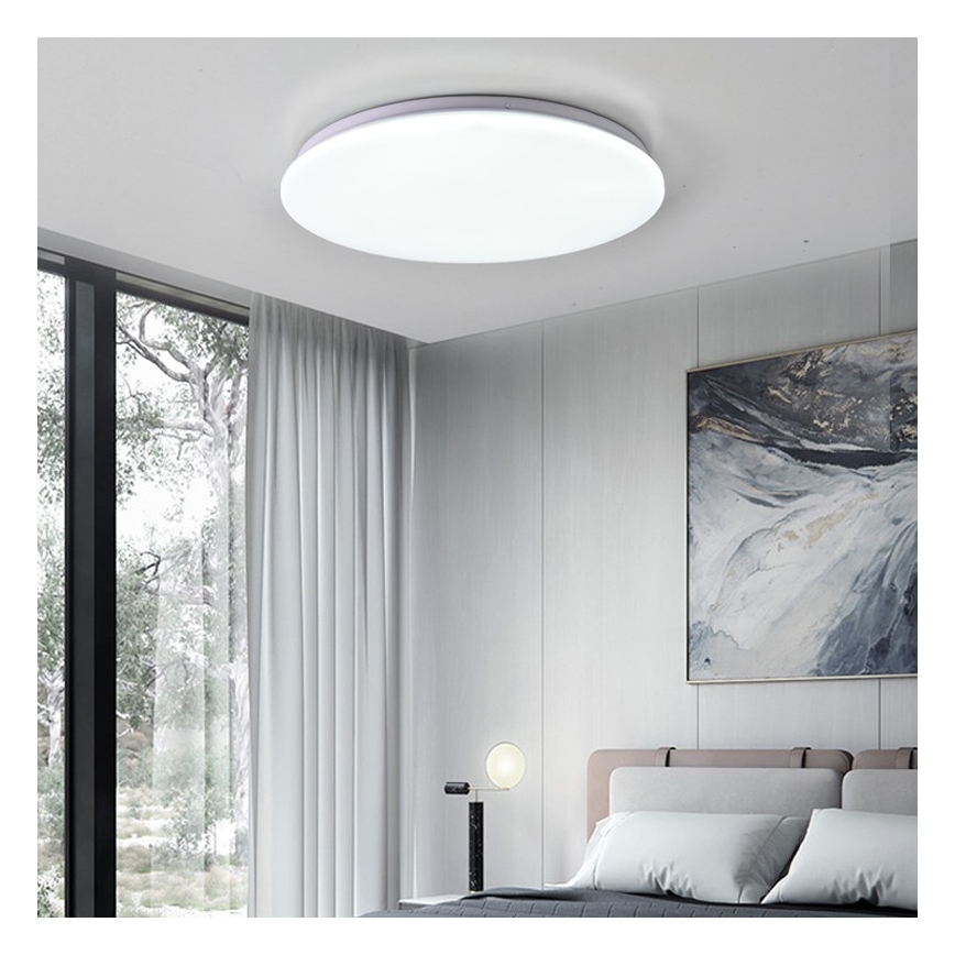 Brilagi - SMART LED prigušiva plafonska lampa LED/36W/230V, prečnik 48 cm, 2700-6500K, Wi-Fi Tuya + daljinski upravljač