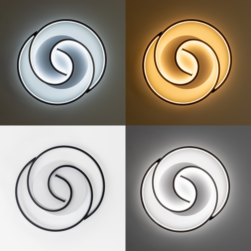 Brilagi - LED prigušiva plafonska svetiljka VELO LED/52W/230V 38x48 cm 3000/4000/6000K + daljinski upravljač