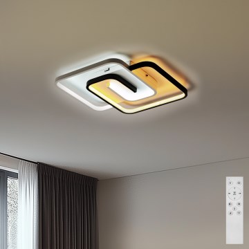Brilagi - LED prigušiva stropna svetiljka VELO LED/64W/230V 48x48 cm 3000-6500K + daljinski upravljač