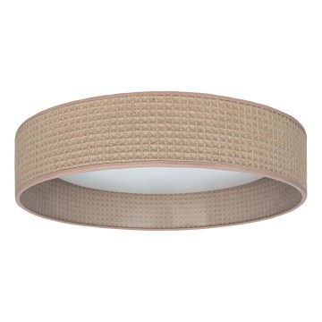 Brilagi - LED prigušiva stropna svetiljka VELVET SMART VARI LED/24W/230V 3000-6500K prečnika 45 cm bež + daljinski upravljač
