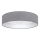Brilagi - LED prigušiva stropna svetiljka VELVET SMARTIX STARS LED/24W/230V 3000-6000K fi 45 cm siva Wi-Fi Tuya Beacon + daljinski upravljač