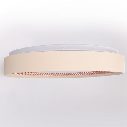 Brilagi - LED prigušiva stropna svetiljka WALDO LED/48W/230V 3000-6500K pr. 40 cm bež/zlatna + daljinsko upravljanje