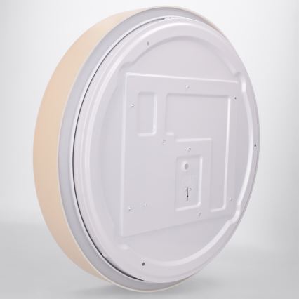 Brilagi - LED prigušiva stropna svetiljka WALDO LED/48W/230V 3000-6500K pr. 40 cm bež/zlatna + daljinsko upravljanje