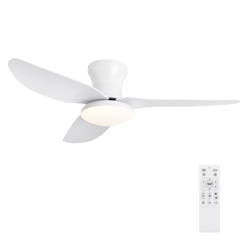 Brilagi - LED prigušiva stropni ventilator LED/30W/230V 3000-6500K bela + daljinski upravljač