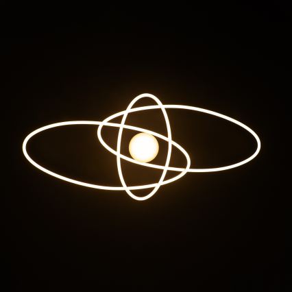 BRILAGI - LED prigušiva stropna svetiljka APOLLO LED/58W/230V 3000-6500K 43,2x101,2 cm mat hrom + daljinski upravljač
