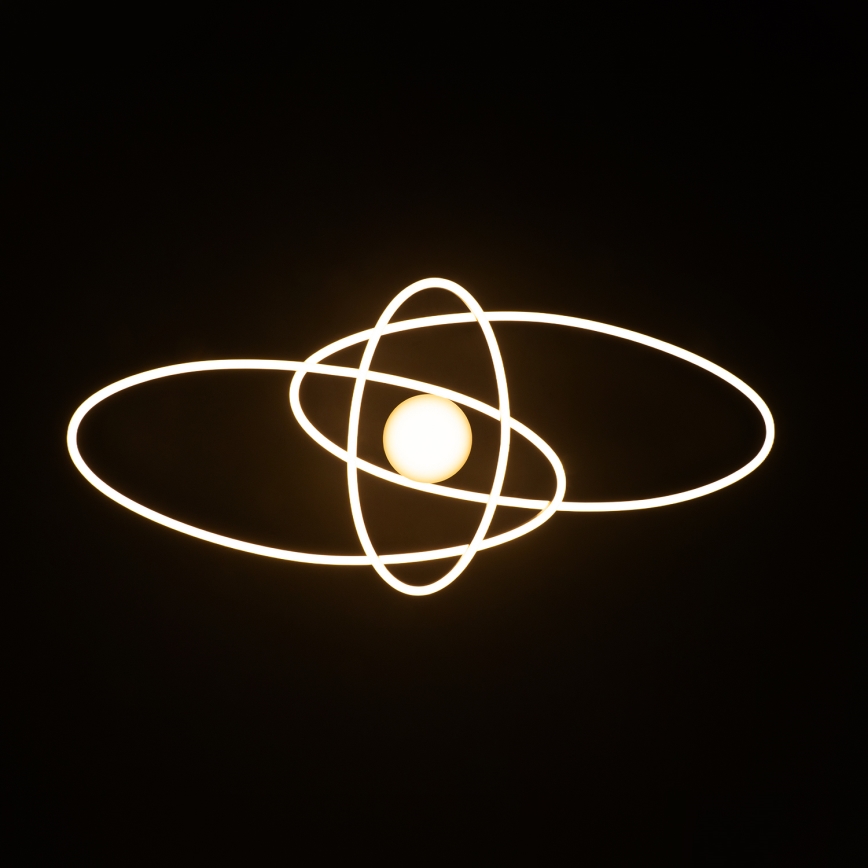 BRILAGI - LED prigušiva stropna svetiljka APOLLO LED/58W/230V 3000-6500K 43,2x101,2 cm mat hrom + daljinski upravljač