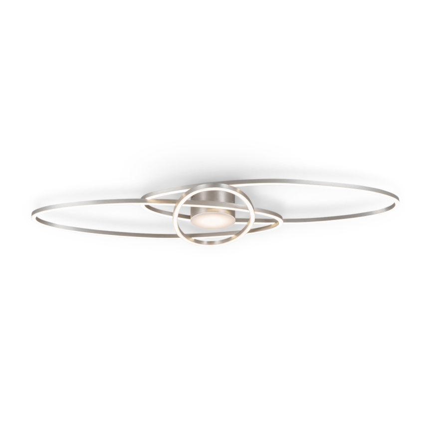 BRILAGI - LED prigušiva stropna svetiljka APOLLO LED/58W/230V 3000-6500K 43,2x101,2 cm mat hrom + daljinski upravljač