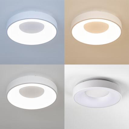 Brilagi - prigušiva LED plafonska lampa FALCON II LED/67W/230V 3000-6500K prečnik 40 cm bela + daljinski upravljač