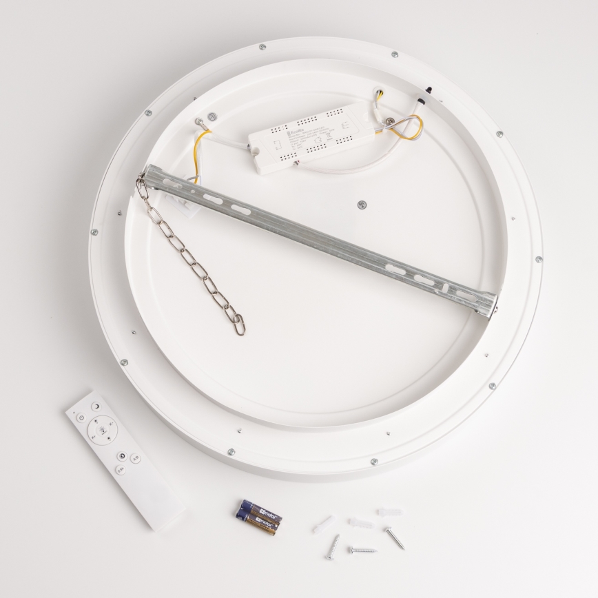 Brilagi - LED prigušiva stropna svetiljka FALCON LED/80W/230V 3000-6500K prečnik 60 cm bela + daljinski upravljač