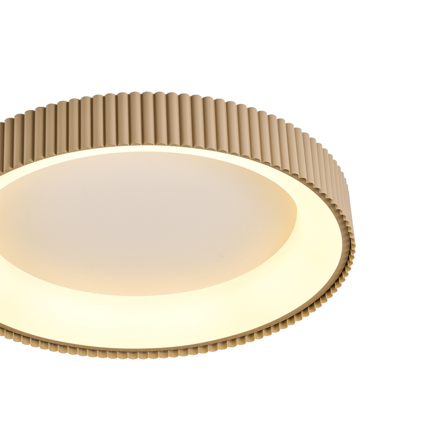 Brilagi - LED prigušiva stropna svetiljka FALCON MODERN LED/30W/230V 3000-6500K prečnik 40 cm bež + daljinski upravljač