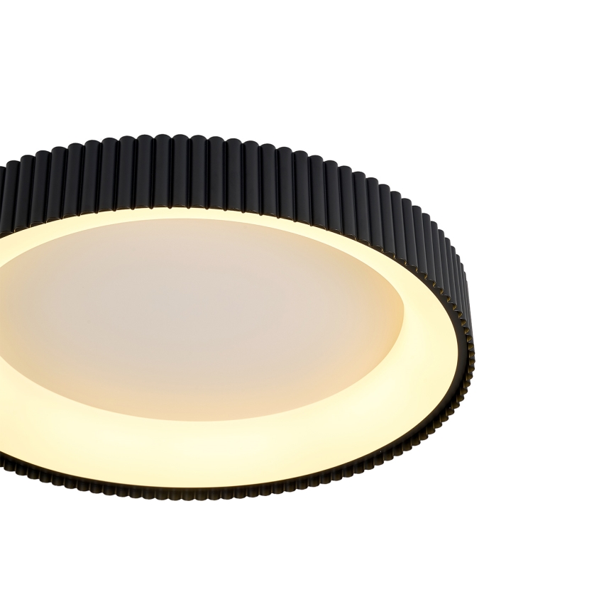 Brilagi - LED prigušivo plafonsko svetlo FALCON MODERN LED/30W/230V 3000-6500K prečnik 40 cm crna + daljinski upravljač