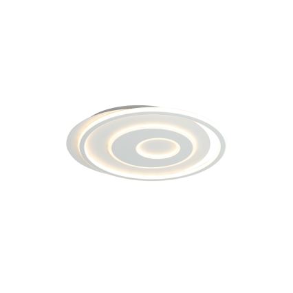 Brilagi - LED prigušiva plafonska lampa IRIS LED/83W/230V 3000-6000K 46x50 cm bela + daljinski upravljač