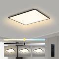 Brilagi - LED prigušiva stropno svetlo SLIMFRAME LED/58W/230V 60x60 cm 3000-6000K crna + daljinski upravljač