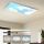 Brilagi - LED prigušiva stropno svetlo SLIMFRAME SKY LED/80W/230V 120x60 cm 3000-6000K srebrna/plava + daljinski upravljač