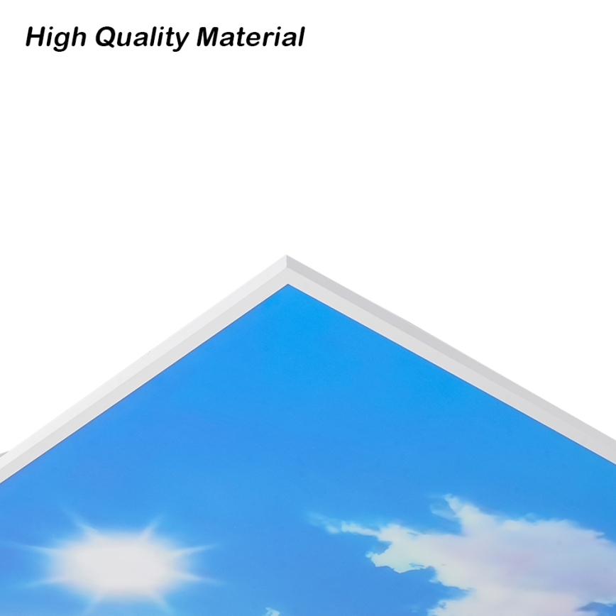 Brilagi - LED prigušiva stropno svetlo SLIMFRAME SKY LED/80W/230V 120x60 cm 3000-6000K srebrna/plava + daljinski upravljač
