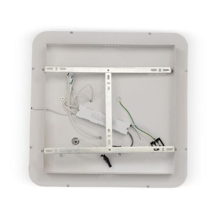 BRILAGI - LED prigušiva stropna svetiljka UNITY LED/75W/230V + 1xGU10/3W 3000-6000K 50x50 cm bela/crna + daljinski upravljač