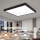 Brilagi - LED prigušiva stropno svetlo za kupatilo FRAME SMART LED/50W/230V 60x60 cm 3000-6000K IP44 crna + daljinski upravljač