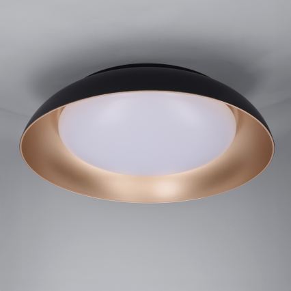Brilagi - LED prigušiva stropna svetiljka ALVA LED/48W/230V 3000-6500K Ø 51 cm crna + daljinski upravljač