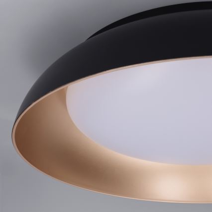 Brilagi - LED prigušiva stropna svetiljka ALVA LED/48W/230V 3000-6500K Ø 51 cm crna + daljinski upravljač