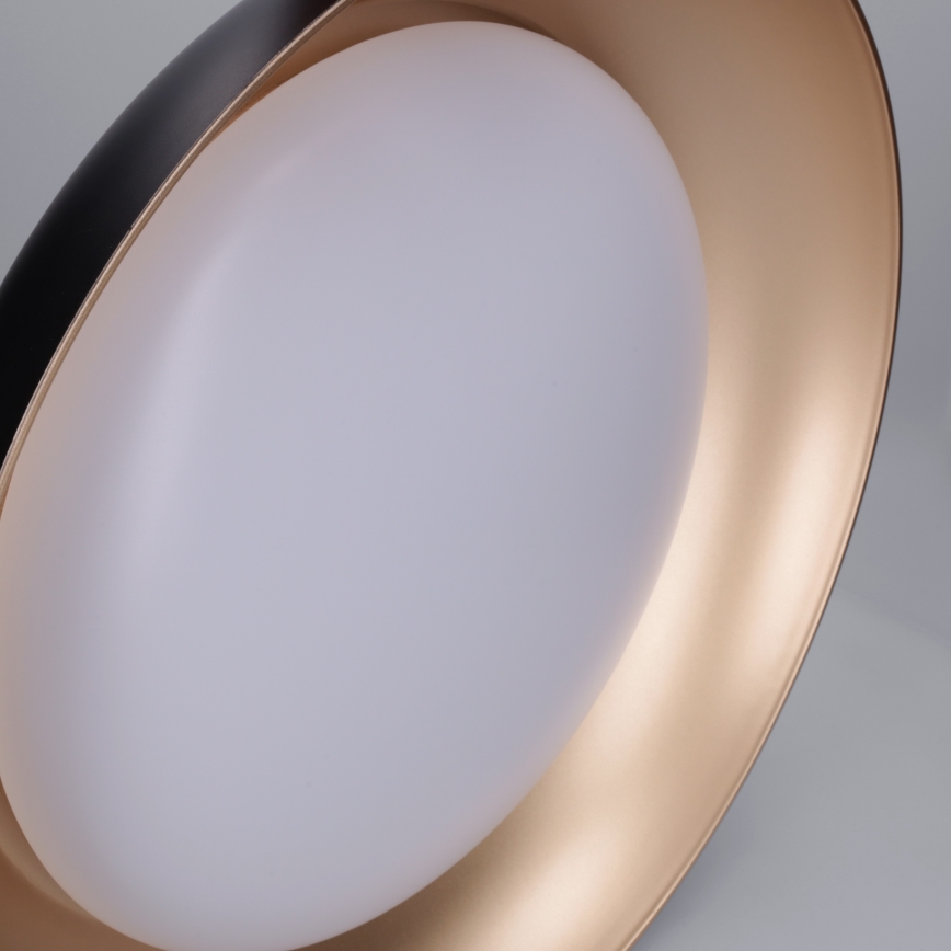 Brilagi - LED prigušiva stropna svetiljka ALVA LED/48W/230V 3000-6500K Ø 51 cm crna + daljinski upravljač
