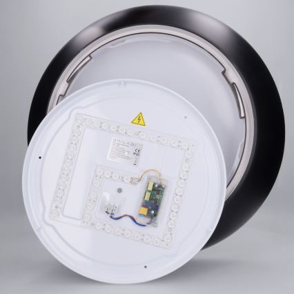 Brilagi - LED prigušiva stropna svetiljka ALVA LED/48W/230V 3000-6500K Ø 51 cm crna + daljinski upravljač