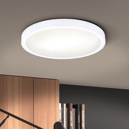 Brilagi - LED prigušiva plafonska svetiljka ESTELA LED/36W/230V 3000-6500K prečnik 30 cm bela + daljinski upravljač