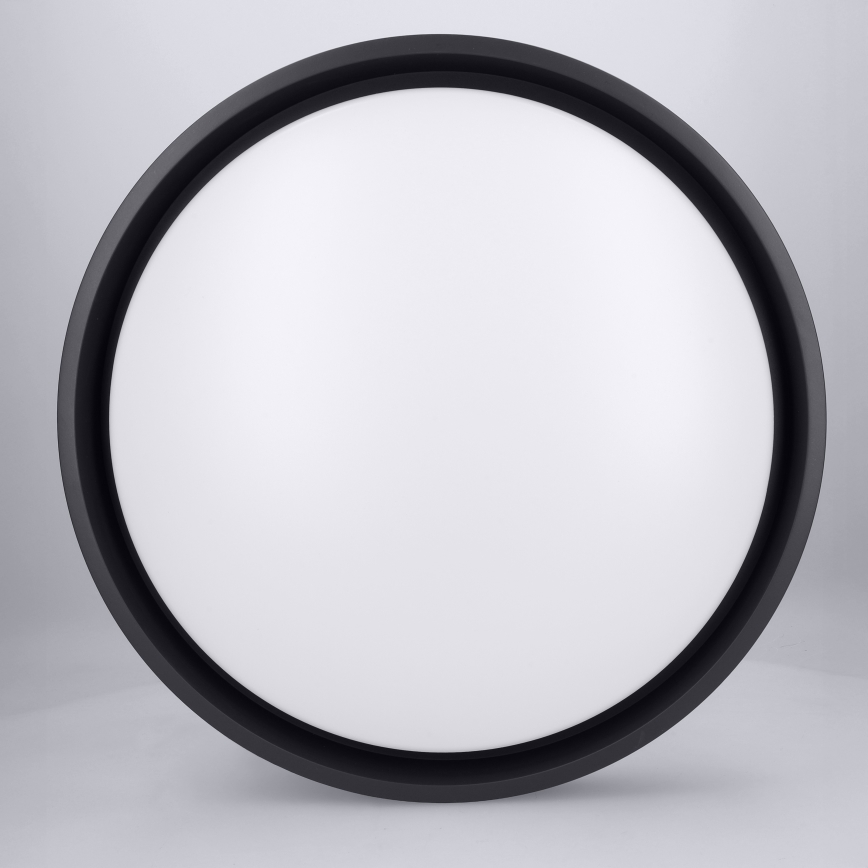 Brilagi - LED prigušiva plafonska svetiljka MATTEO LED/48W/230V 3000-6500K prečnika 41 cm crna + daljinski upravljač
