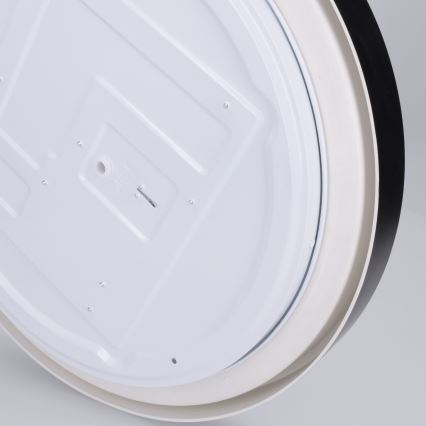 Brilagi - LED prigušiva plafonska svetiljka MATTEO LED/48W/230V 3000-6500K prečnika 41 cm crna + daljinski upravljač