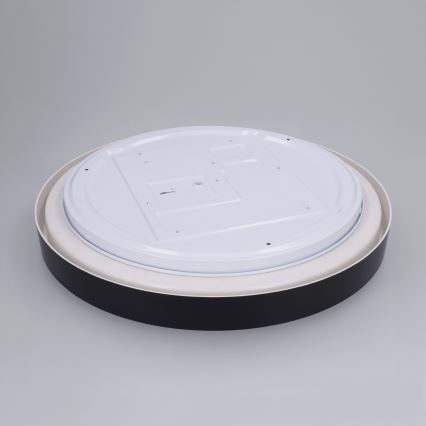Brilagi - LED prigušiva plafonska svetiljka MATTEO LED/48W/230V 3000-6500K prečnika 41 cm crna + daljinski upravljač