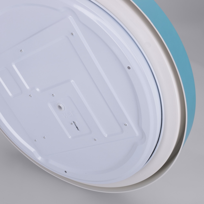 Brilagi - prigušiva LED plafonska svetiljka MATTEO LED/48W/230V 3000-6500K prečnik 41 cm tirkizna + daljinski upravljač